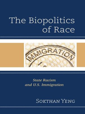 cover image of The Biopolitics of Race